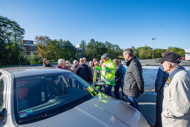 PKW-Sicherheits-Training mit der Kreis-Verkehrswacht Hof in Rehau
