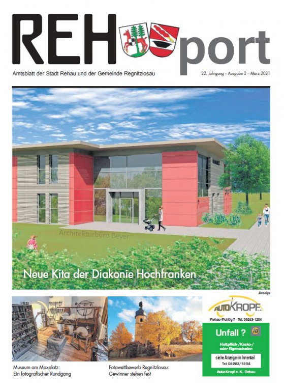 Amtsblatt der Stadt Rehau und der Gemeinde Regnitzlosau - REHport - 02/2021