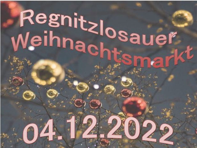 Regnitzlosauer Weihnachtsmarkt 2022