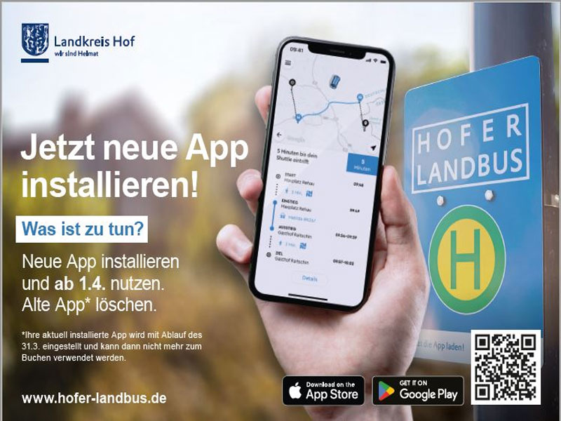 Landbus neue APP