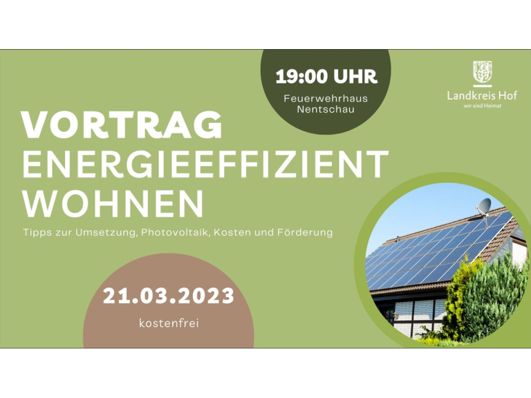 Vortrag Energieeffizient Wohnen (4/3)