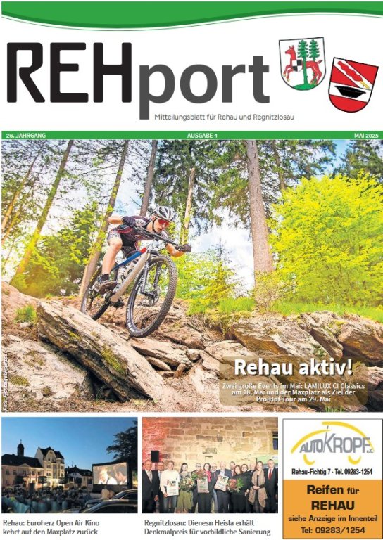 Amtsblatt der Stadt Rehau und der Gemeinde Regnitzlosau - REHport - 4/2025