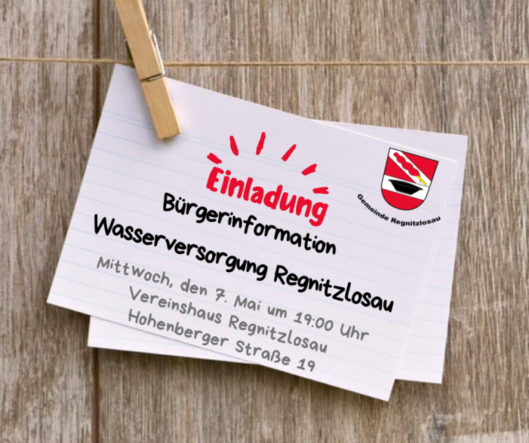 Einladung Bürgerinformation 07.05.2025