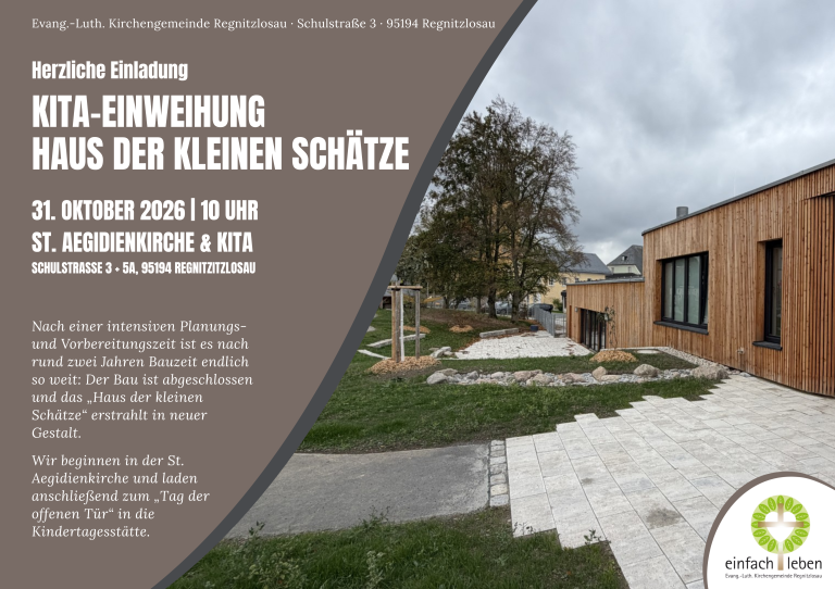 Einweihung Kindergarten Regnitzlosau
